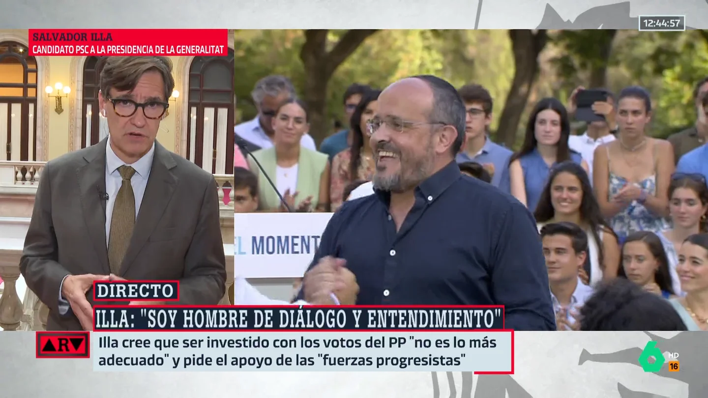 ARV Salvador Illa responde al PP ARV Salvador Illa responde al PP