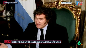 El presidente argentino, Javier Milei
