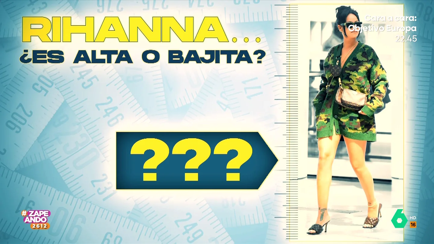 De Rihanna a Tom Holland: ¿cuánto miden algunas de las 'celebrities' más de moda? De Rihanna a Tom Holland: ¿cuánto miden algunas de las 'celebrities' más de moda?