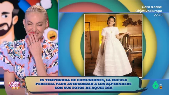 El detalle que descubre Valeria Ros al ver la foto de la comunión de Isabel Forner: "¡Ah, que no eres rubia!" El detalle que descubre Valeria Ros al ver la foto de la comunión de Isabel Forner: "¡Ah, que no eres rubia!"