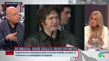 Gabi Sanz recuerda que Milei es socio de Vox en España: "Y el PP debería tenerlo claro para no parecer el pagafantas de Milei" 