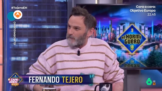 Fernando Tejero cuenta su experiencia "más fétida" en El Hormiguero: se tiró un pedo en un taxi y culpó a su perro Fernando Tejero cuenta su experiencia "más fétida" en El Hormiguero: se tiró un pedo en un taxi y culpó a su perro