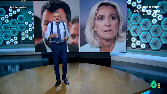 Wyoming, tras romper relaciones Salvini y Le Pen con Krah: "Por mucho que estén en el extremo, siempre habrá alguien más radical" Wyoming, tras romper relaciones Salvini y Le Pen con Krah: "Por mucho que estén en el extremo, siempre habrá alguien más radical"