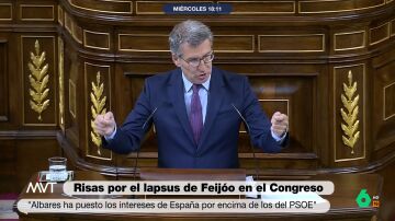 Risas en el Gobierno ante un lapsus de Feijóo con Albares: "Ha querido recordar a Rajoy"
