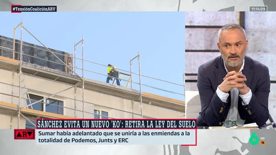 ARV- Martínez-Vares, tras la retirada de la reforma de la Ley del Suelo: "No hay quien maquille esta derrota" ARV- Martínez-Vares, tras la retirada de la reforma de la Ley del Suelo: "No hay quien maquille esta derrota"