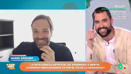 Dani Mateo, tajante con respecto a la IA: "Todo va a cambiar tanto que espero no estar aquí" Dani Mateo, tajante con respecto a la IA: "Todo va a cambiar tanto que espero no estar aquí"