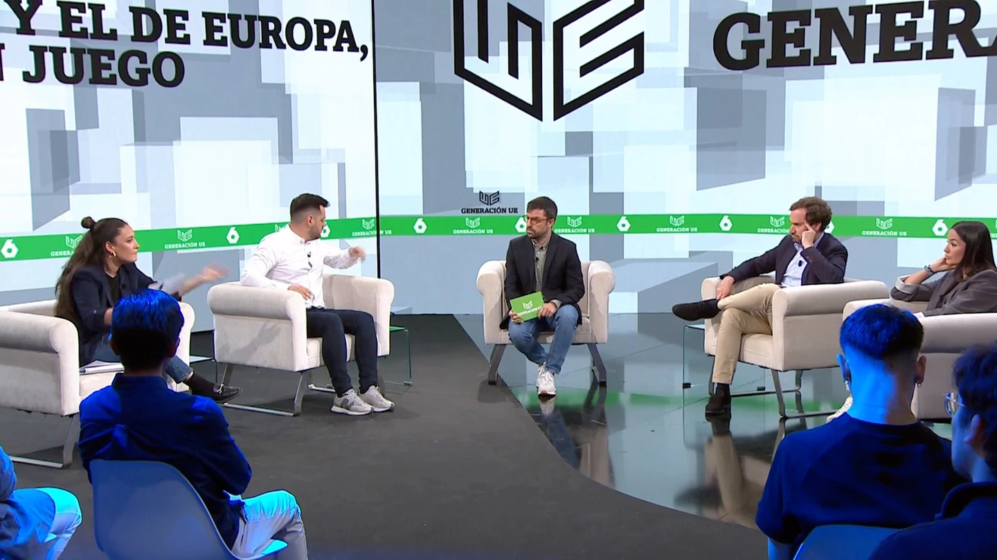 Momento del debate 'Generación Unión Europea: tu futuro y el de Europa, en juego', organizado por laSexta. Momento del debate 'Generación Unión Europea: tu futuro y el de Europa, en juego', organizado por laSexta.