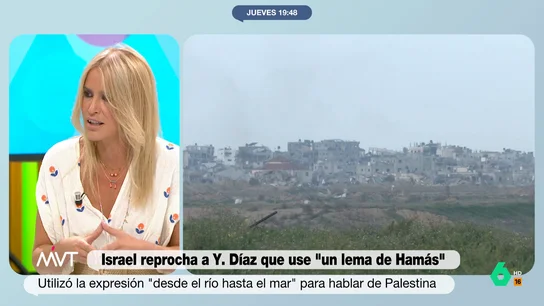 Afra Blanco estalla contra quienes se oponen a reconocer el Estado Palestino Afra Blanco estalla contra quienes se oponen a reconocer el Estado Palestino