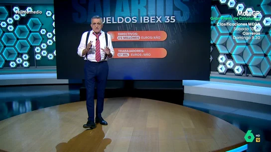 Wyoming pide reducir la brecha salarial entre los jefazos del IBEX 35 y sus empleados Wyoming pide reducir la brecha salarial entre los jefazos del IBEX 35 y sus empleados