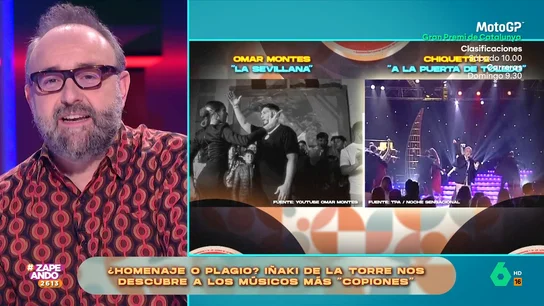 ¿Es 'La sevillana' de Omar Montes un plagio de 'A la puerta de Toledo' de Chiquetete? Iñaki de la Torre desvela cómo saberlo ¿Es 'La sevillana' de Omar Montes un plagio de 'A la puerta de Toledo' de Chiquetete? Iñaki de la Torre desvela cómo saberlo