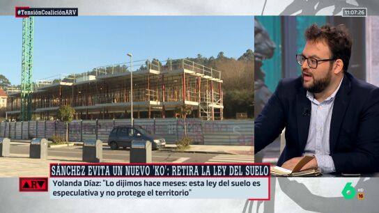 Ferreras ve "imposible" que el PP apoye la reforma de la Ley del Suelo: "Hay tantas posibilidades como que lo haga Milei"