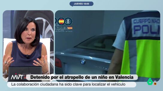 Beatriz de Vicente reflexiona en este v&iacute;deo sobre las ventajas y desventajas de la colaboraci&oacute;n ciudadana, clave para identificar al presunto autor del atropello del ni&ntilde;o de Valencia, y recuerda una divertida an&eacute;cdota protagonizada por su madre.
