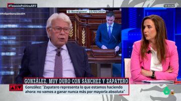 ARV- Natalia Junquera, sobre la crítica de Felipe González a Sánchez: "Veo celos"