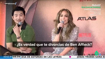 La sorprendente reacción de Jennifer Lopez cuando le preguntan si se va a separar de Ben Affleck