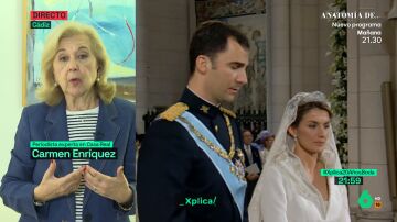 XPLICA Carmen Enríquez revela la conversación que tuvo con la reina Letizia cuando se enteró de su relación con Felipe VI