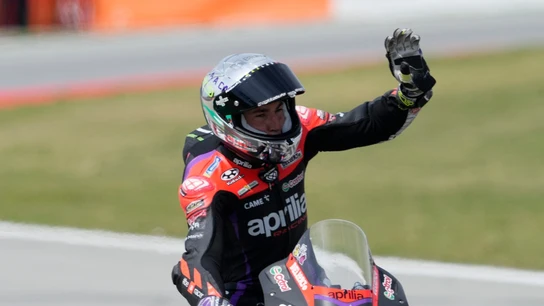Aleix Espargaró, en la Aprilia Aleix Espargaró, en la Aprilia
