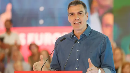 Sánchez en un acto del PSOE Sánchez en un acto del PSOE