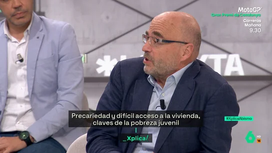 Javier Díaz-Giménez explica a qué se debe la precariedad de los jóvenes Javier Díaz-Giménez explica a qué se debe la precariedad de los jóvenes