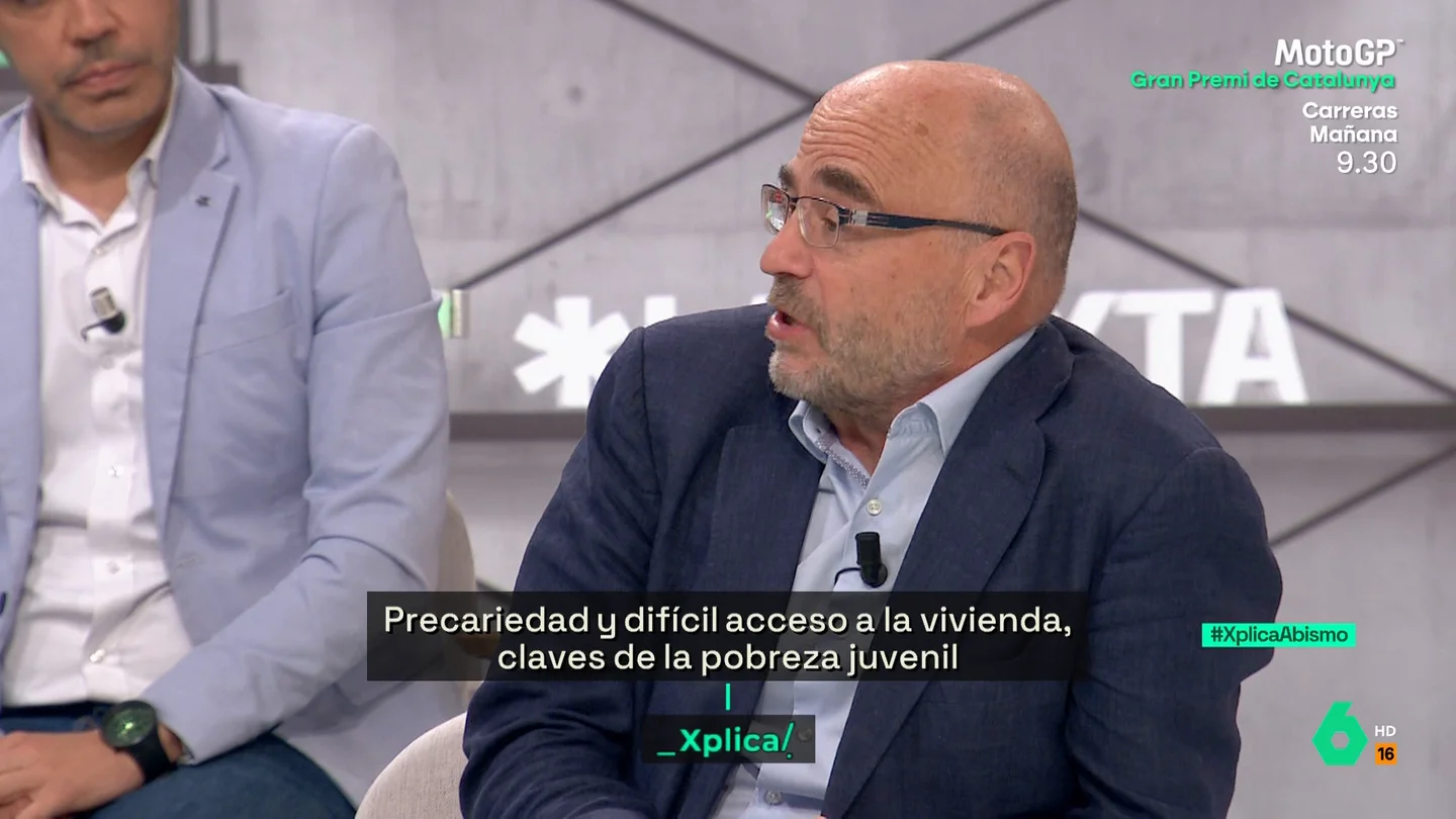 Javier Díaz-Giménez explica a qué se debe la precariedad de los jóvenes Javier Díaz-Giménez explica a qué se debe la precariedad de los jóvenes