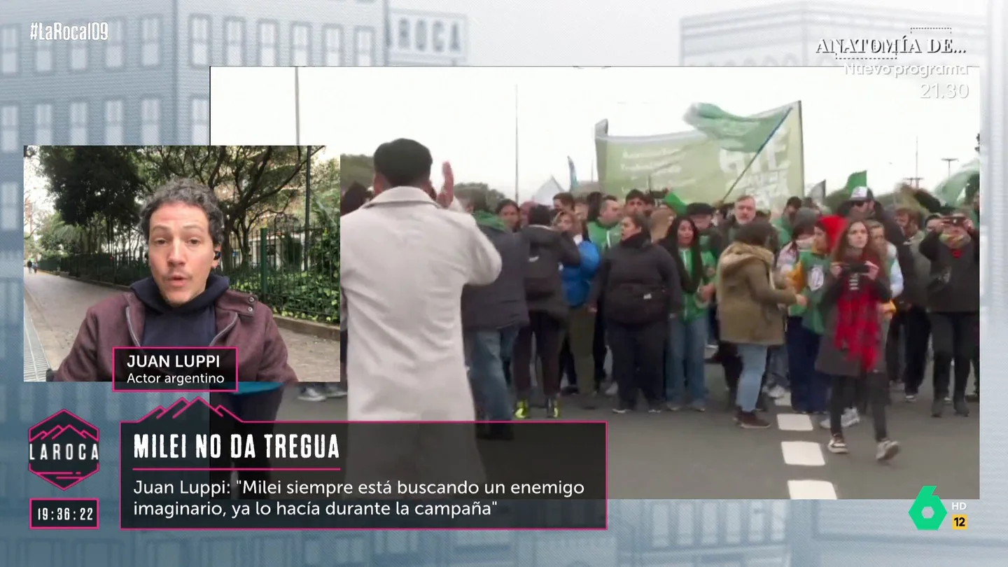Un argentino asegura que la popularidad de Milei está cayendo Un argentino asegura que la popularidad de Milei está cayendo