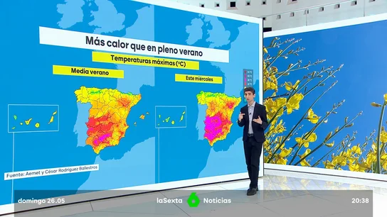 Tiempo del 27 de mayo al 2 de junio Tiempo del 27 de mayo al 2 de junio