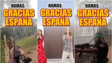 Imagen del vídeo del ministro Israel Katz contra Pedro Sánchez