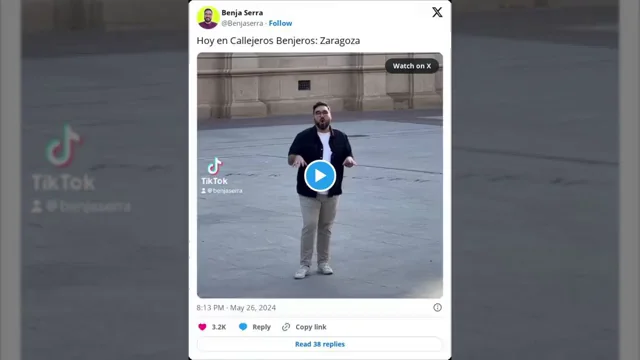El tiktoker que triunfa con su peculiar guía turística sobre Zaragoza: "Aquí se come y se bebe por un tubo" El tiktoker que triunfa con su peculiar guía turística sobre Zaragoza: "Aquí se come y se bebe por un tubo"