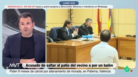 Iñaki López, tras descubrir que si van a tu casa y no quieren irse es allanamiento