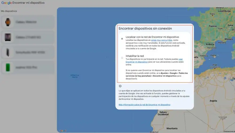 Encuentra tus dispositivos Encuentra tus dispositivos