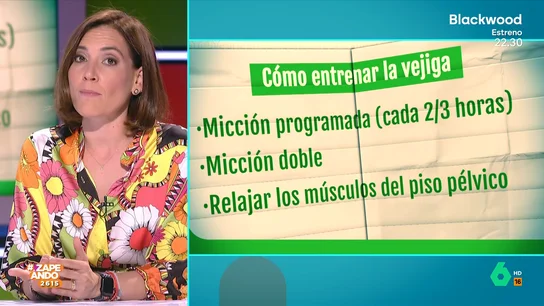 Boticaria García explica cómo entrenar la vejiga para evitar escapes de orina involuntarios Boticaria García explica cómo entrenar la vejiga para evitar escapes de orina involuntarios