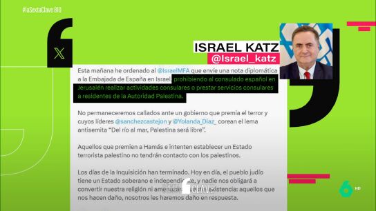 ISRAEL AMENAZA