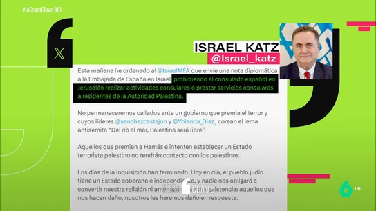 ISRAEL AMENAZA ISRAEL AMENAZA