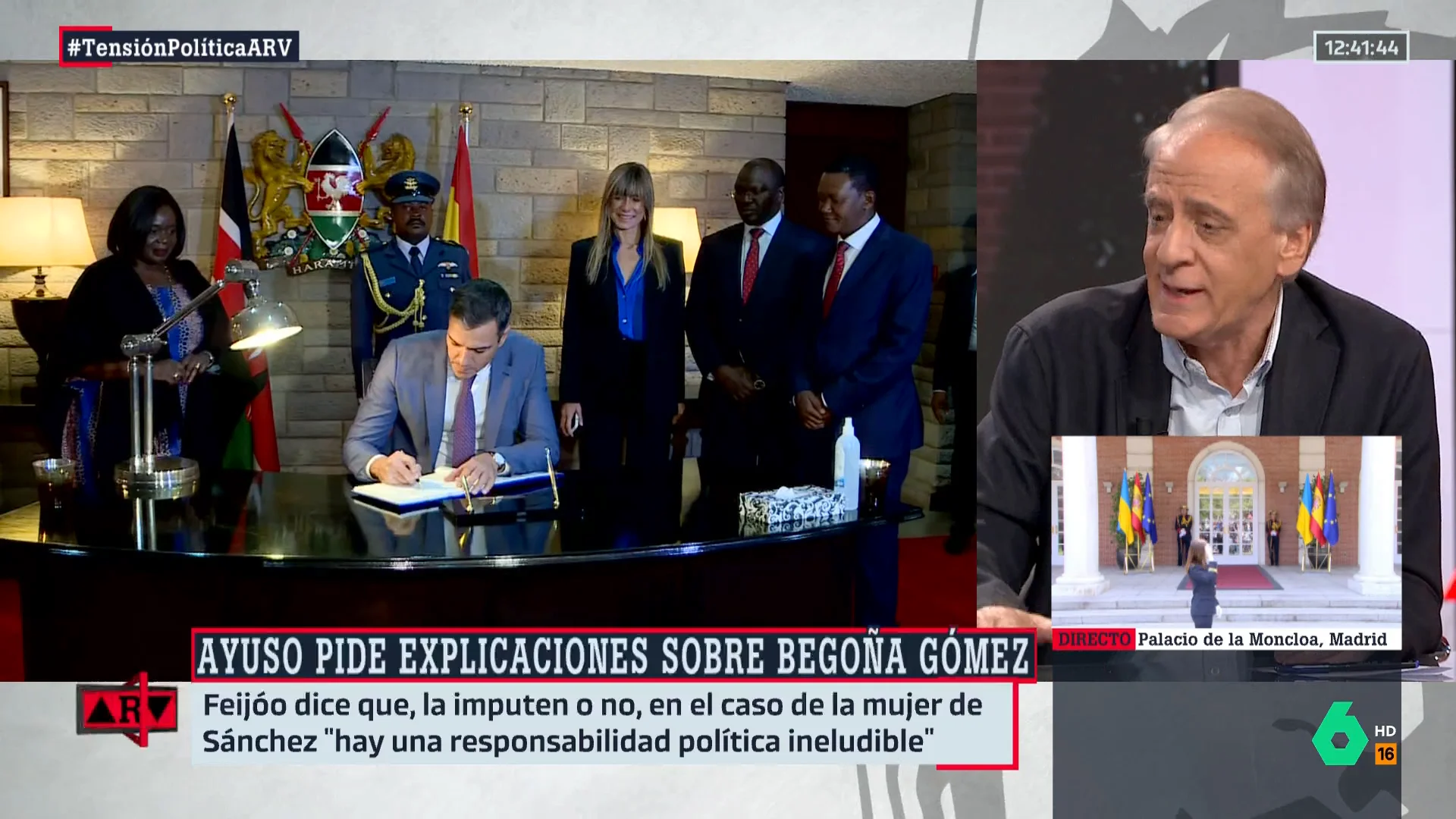 ARV- Ignacio Cembrero señala cuál es el "único reproche" que se le puede hacer a Begoña Gómez: "Es una anomalía" ARV- Ignacio Cembrero señala cuál es el "único reproche" que se le puede hacer a Begoña Gómez: "Es una anomalía"