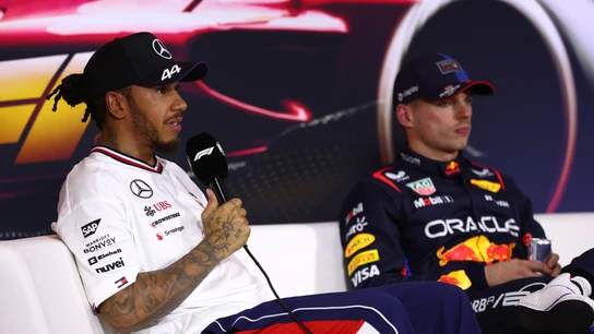 Lewis Hamilton y Max Verstappen Lewis Hamilton y Max Verstappen