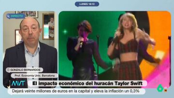 Gonzalo Bernardos desvela en directo si es fan de Taylor Swift