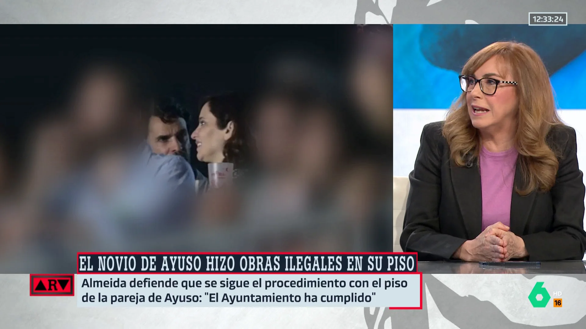 ARV- Angélica Rubio analiza el caso del novio de Ayuso: "Si no se hubiese denunciado públicamente, el Ayuntamiento no habría actuado"