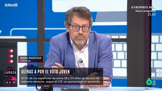 Manu Mostaza, politólogo Manu Mostaza, politólogo