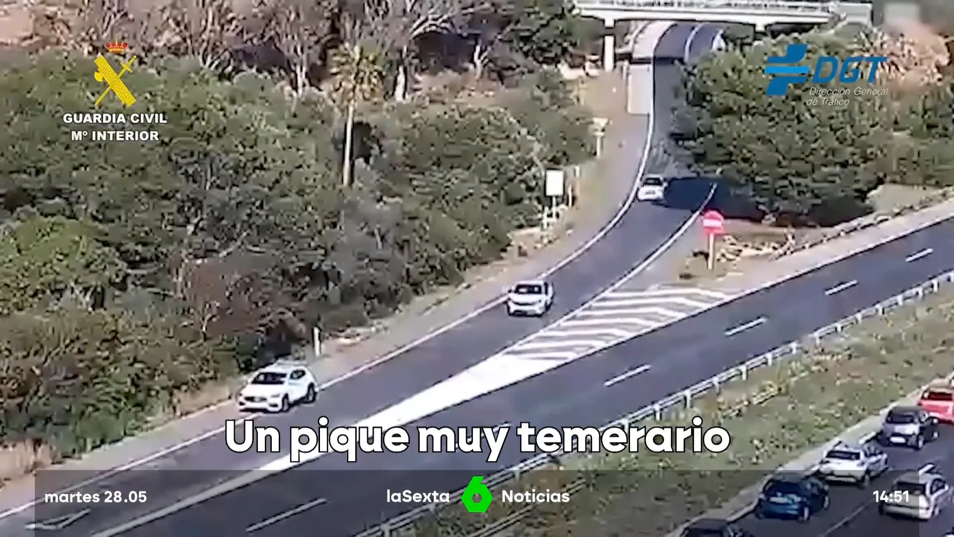 pique en carretera