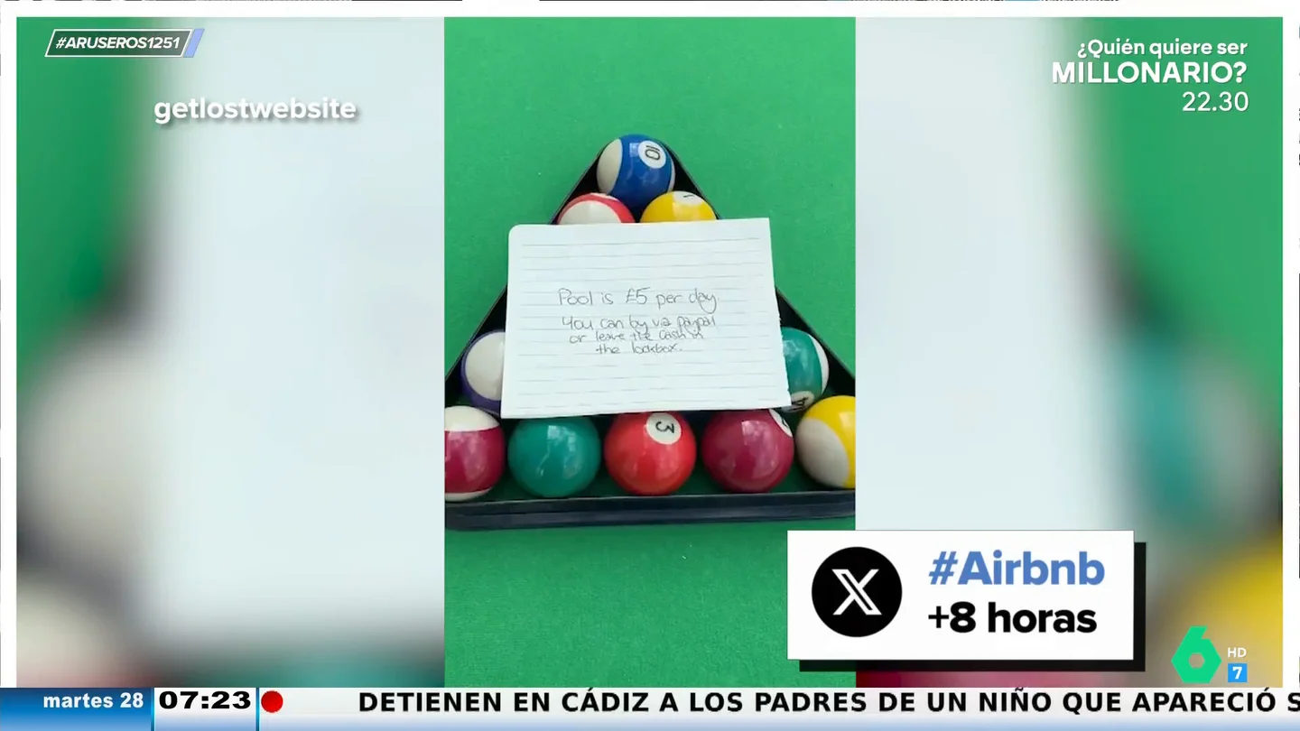 Alquila un apartamento turístico y la dueña le quiere cobrar 740 libras por usar el mobiliario Alquila un apartamento turístico y la dueña le quiere cobrar 740 libras por usar el mobiliario