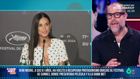 Alberto Rey, ante la vuelta de Demi Moore al cine: "Ha demostrado que es mucho mejor actriz de lo que se piensa" Alberto Rey, ante la vuelta de Demi Moore al cine: "Ha demostrado que es mucho mejor actriz de lo que se piensa"