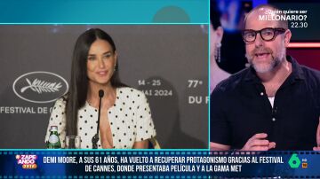 Alberto Rey, ante la vuelta de Demi Moore al cine: "Ha demostrado que es mucho mejor actriz de lo que se piensa"