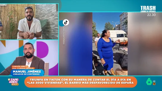 Manuel Jiménez triunfa en las redes sociales mostrando las 3.000 Viviendas: "Quería mostrar lo desconocido, lo que nunca se saca del barrio" Manuel Jiménez triunfa en las redes sociales mostrando las 3.000 Viviendas: "Quería mostrar lo desconocido, lo que nunca se saca del barrio"