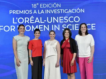 Las cinco investigadoras galardonadas con el premio L’Oréal-UNESCO Las cinco investigadoras galardonadas con el premio L’Oréal-UNESCO