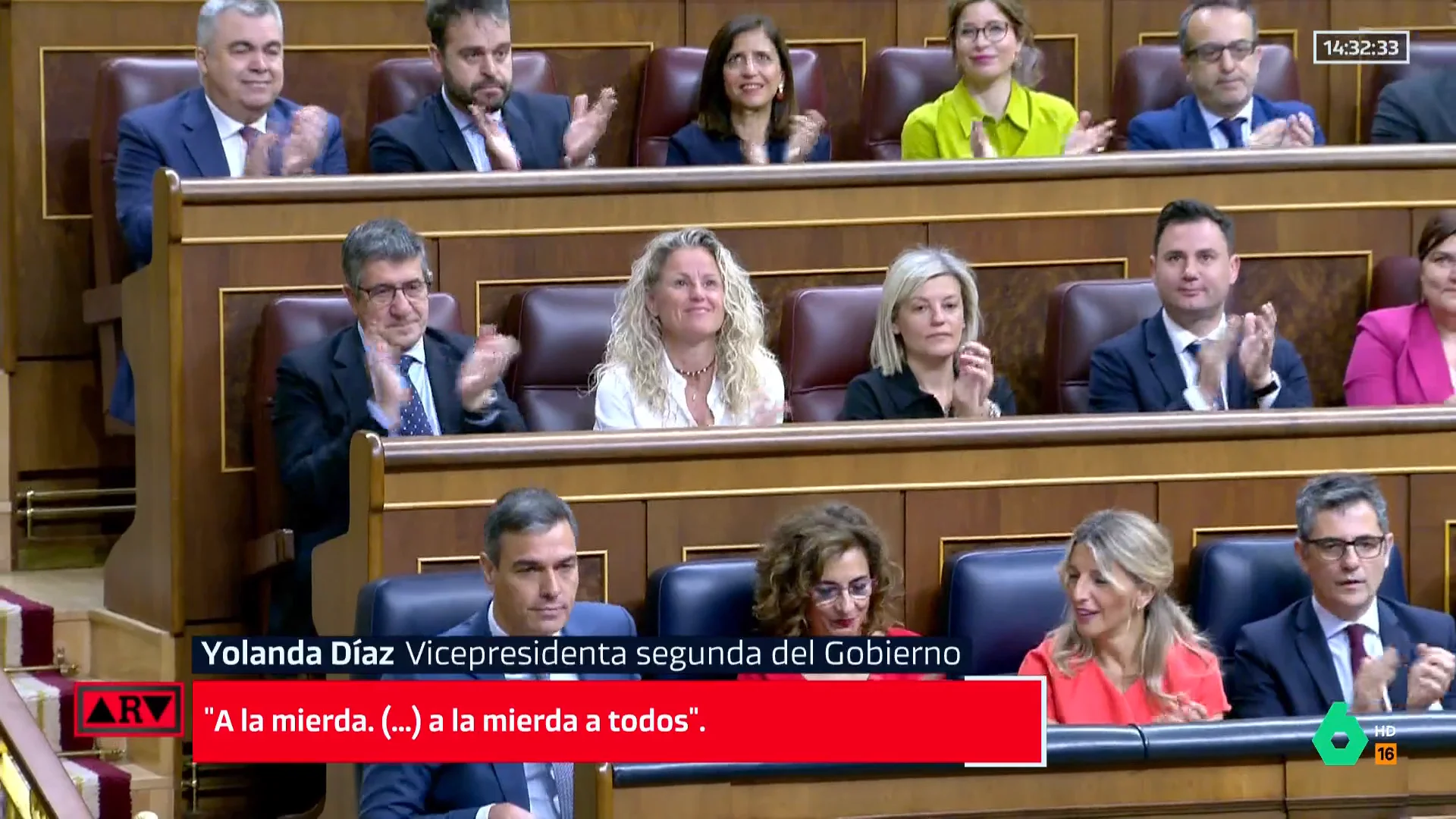 Yolanda Díaz en el Congreso ARV