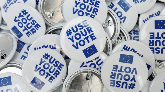 'Use your vote', el lema para motivar el voto en la campaña de las europeas. 'Use your vote', el lema para motivar el voto en la campaña de las europeas.