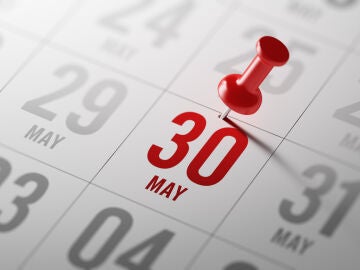 Calendario 30 de mayo
