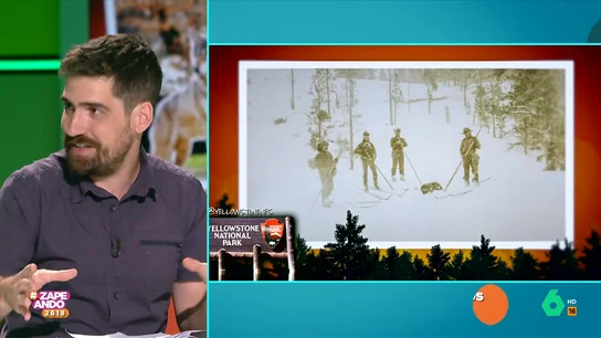 El divulgador Javier Peña desvela cómo una manada de lobos consiguió cambiar los cauces en los ríos de Yellowstone El divulgador Javier Peña desvela cómo una manada de lobos consiguió cambiar los cauces en los ríos de Yellowstone