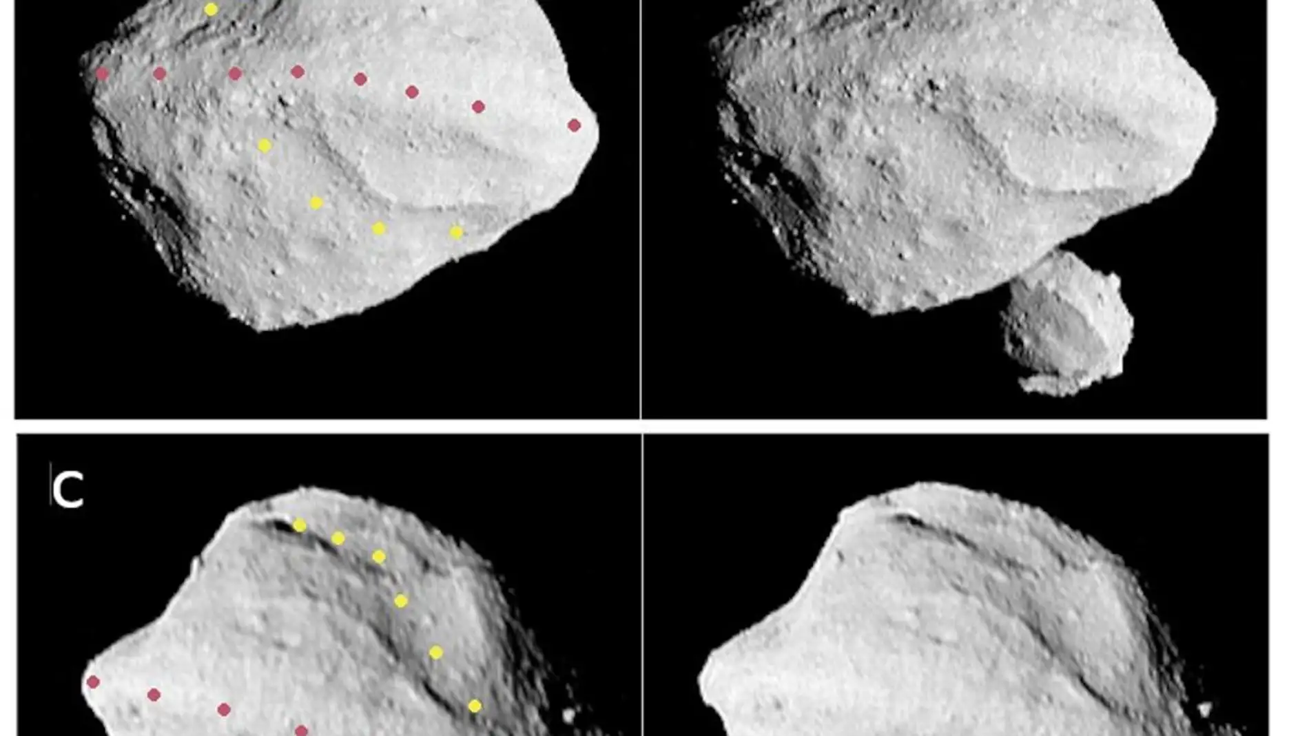 Asteroide Dinkinesh y su satélite Selam