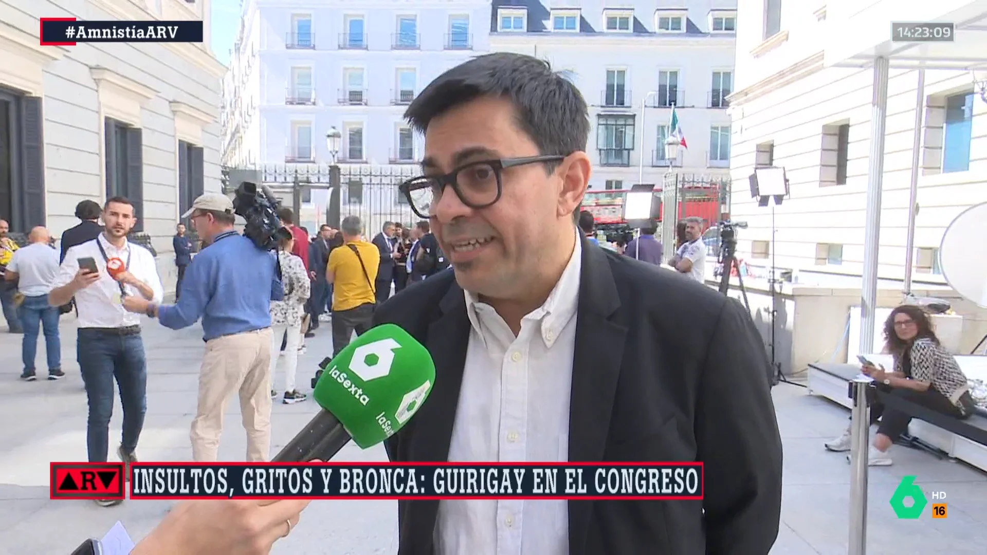 ARV- Gerardo Pisarello, tras ser insultado por Vox: "Son gente que lleva la pulsera, pero su preocupación es la cartera"