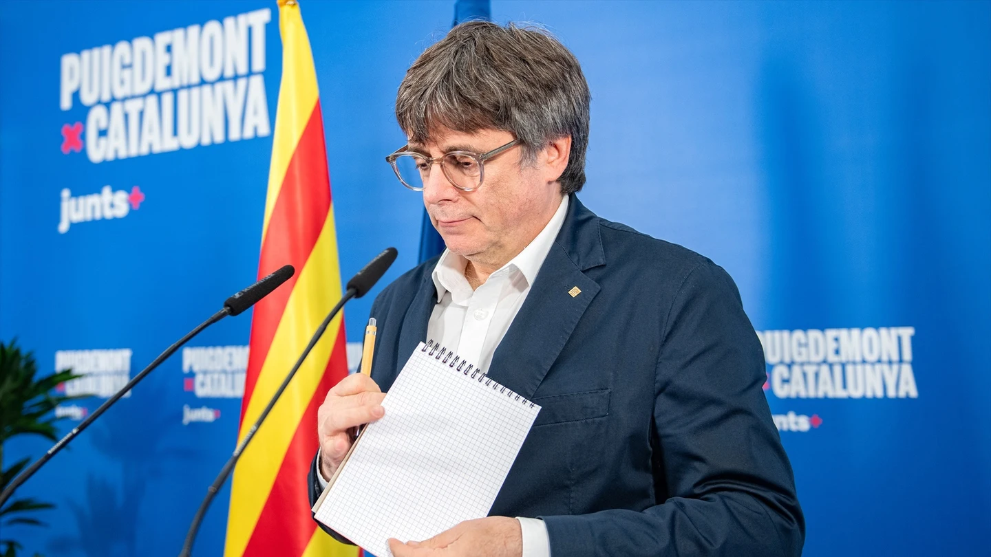 El expresidente de Cataluña, Carles Puigdemont El expresidente de Cataluña, Carles Puigdemont